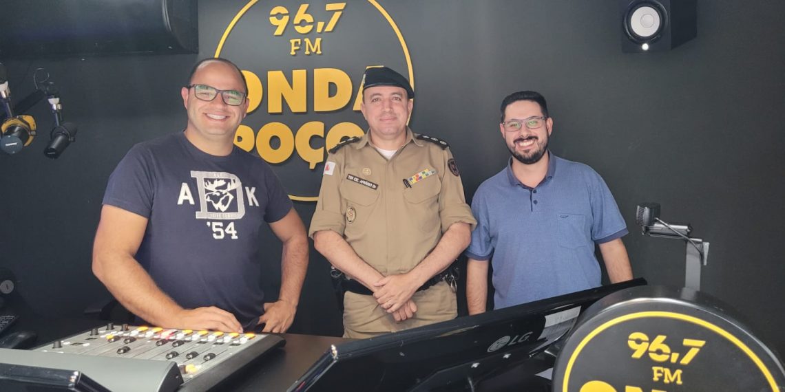Onda In Foco recebe o comandante do 29º Batalhão de Polícia Militar
