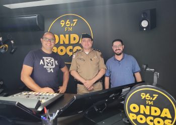 Onda In Foco recebe o comandante do 29º Batalhão de Polícia Militar