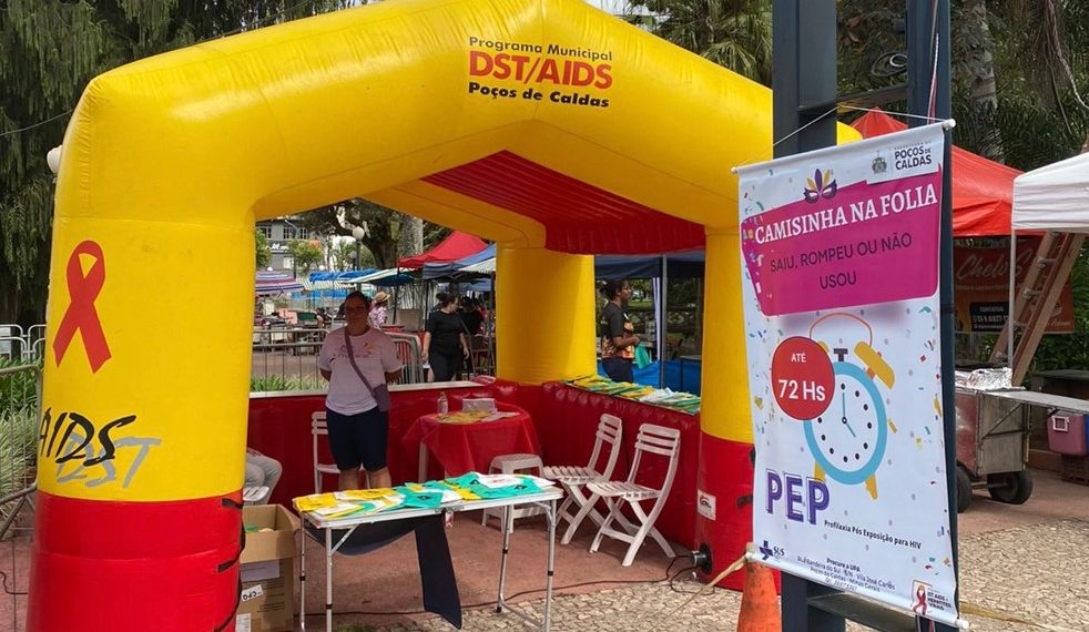 Saúde já distribuiu 20 mil preservativos no Carnaval em Poços de Caldas