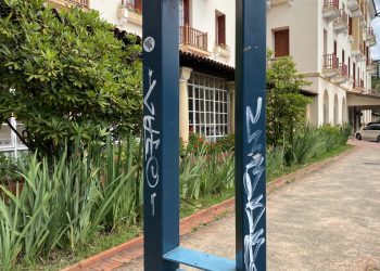 Prefeitura de Poços está intensificando ações contra pichações