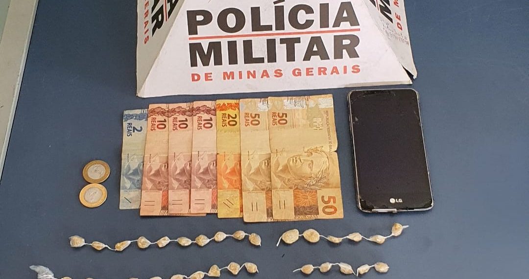 Suspeito de tráfico de drogas é preso no centro de Poços