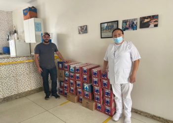 Familiar de paciente doa 450 litros de leite para a Unacon de Poços