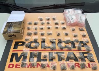 Motorista é preso e droga apreendida em fiscalização da PM Rodoviária