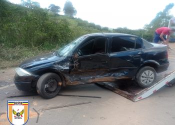 Bebê de 03 anos está entre os feridos de acidente envolvendo dois veículos na MGC-267