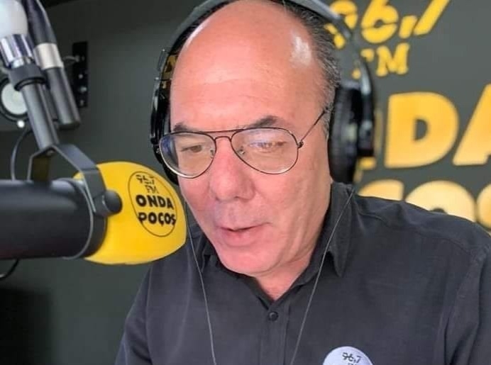 Radialista Francis Alves é sepultado nesta quinta em Poços de Caldas