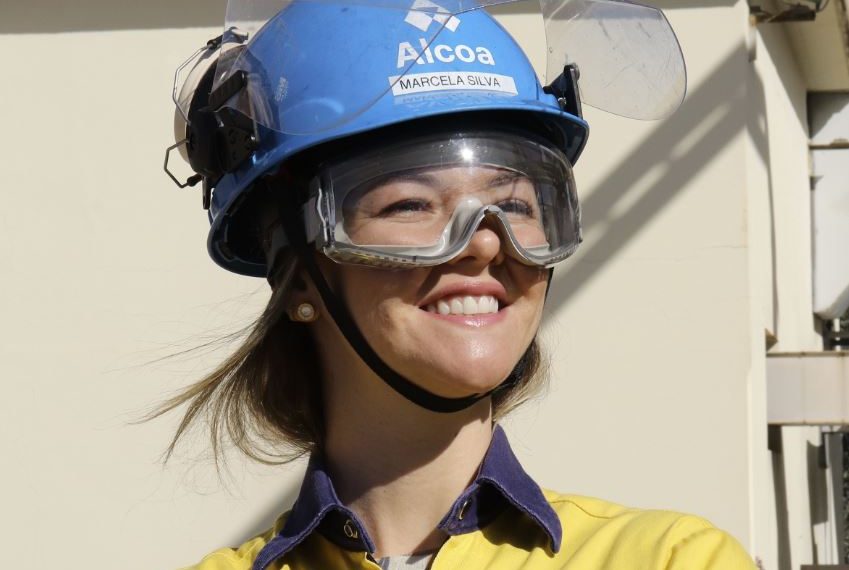 Presença de mulheres na área operacional da Alcoa cresceu 137%