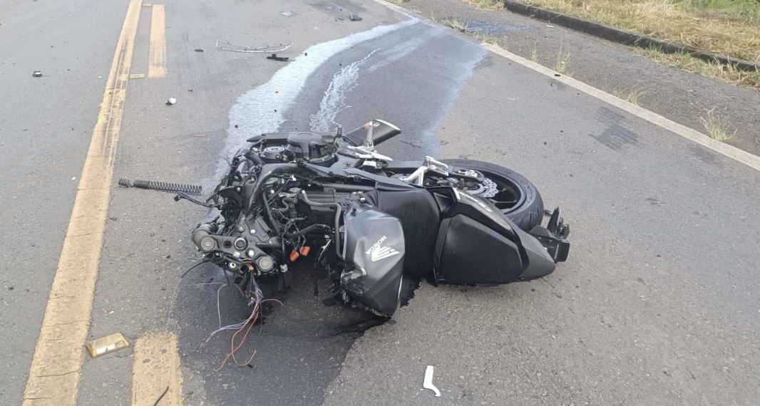 Homem morre após acidente entre moto e carro em Campestre