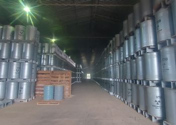 INB atinge 60% da troca de tambores com material radioativo em Caldas