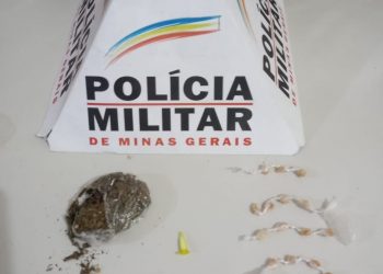 Drogas são apreendidas pela Polícia Militar em Poços de Caldas