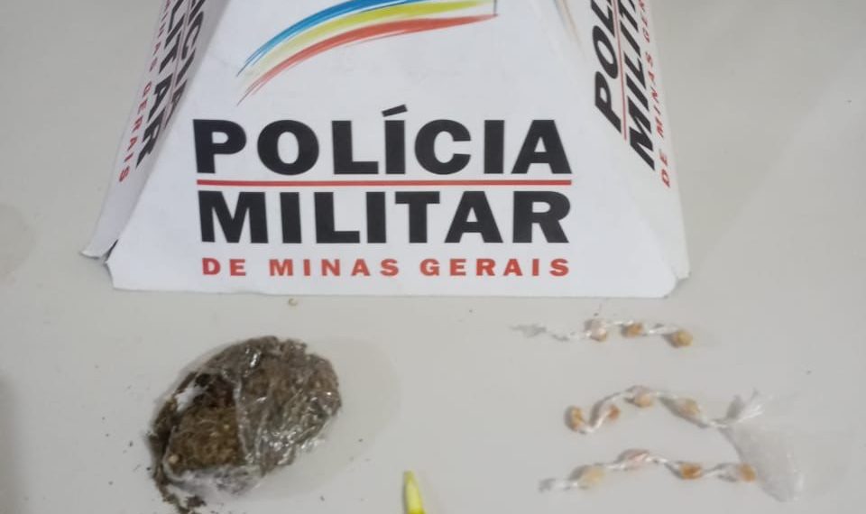 Drogas são apreendidas pela Polícia Militar em Poços de Caldas
