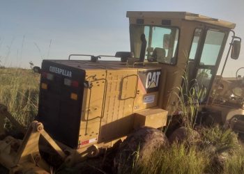 Máquina roubada em Andradas é recuperada