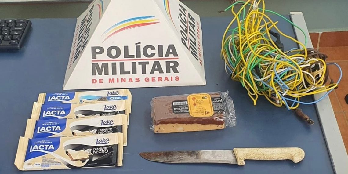 Homem é preso após furtar supermercado no centro de Poços de Caldas