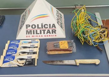 Homem é preso após furtar supermercado no centro de Poços de Caldas