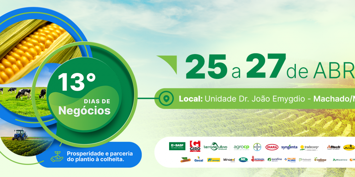Dias de Negócios Coopama, um dos principais eventos do agronegócio Sul Mineiro, chega na 13° edição