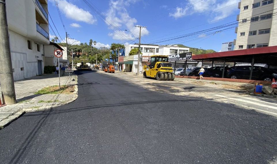 Finalização da obra em trecho da Rua Goiás danificado devido às chuvas ocorrerá nesta semana