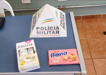 Homem é preso após furto de kit shampoo em Poços de Caldas