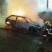 Incêndio consome carro nesta madrugada em Poços de Caldas