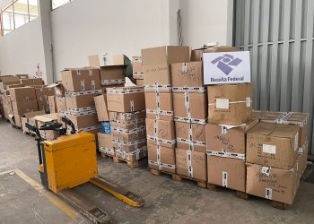 Apreensões da Receita Federal chegam a R$ 6 milhões