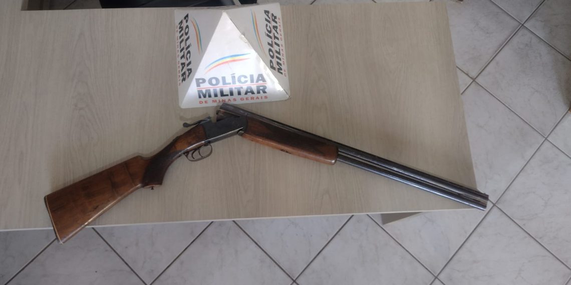 Polícia Militar recupera arma de fogo e prende autor de furto