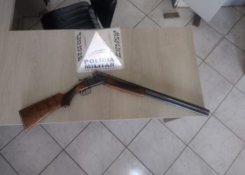 Polícia Militar recupera arma de fogo e prende autor de furto