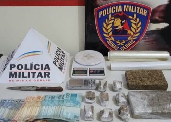 Suspeito de tráfico de drogas é preso na zona oeste em Poços