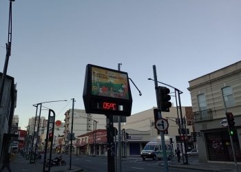 Termômetro registra 5º C em Poços de Caldas