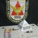 Polícia Militar prende traficante na zona sul de Poços de Caldas