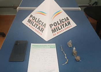 Polícia Militar de Poços de Caldas prende traficante e apreende maconha e haxixe