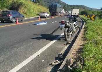 Motociclista morre após acidente na BR-146 em Poços de Caldas