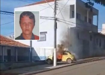 Homem que morreu após carro ser incendiado pela ex-namorada é sepultado