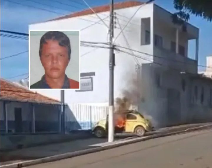 Homem que morreu após carro ser incendiado pela ex-namorada é sepultado