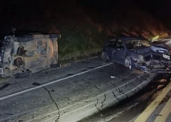 Acidente entre dois carros é registrado em Campestre