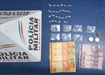 Adolescente é apreendido suspeito de tráfico de drogas no centro de Poços de Caldas