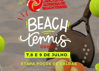 Inscrições para “1º Circuito Alterosa de Beach Tennis Open” estão abertas em Poços