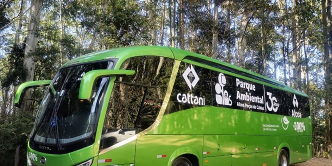Alcoa Poços de Caldas é pioneira na testagem de ônibus elétrico