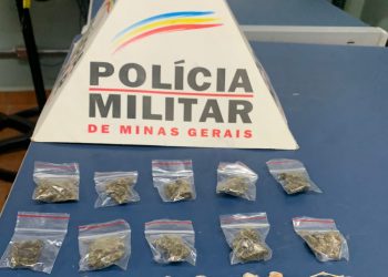 Adolescente é apreendido com drogas e dinheiro na zona oeste de Poços