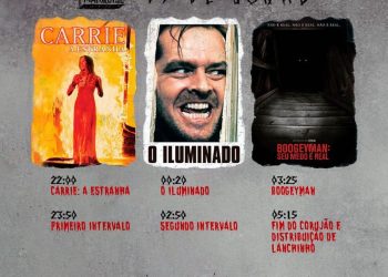 Corujão Rei do Terror Cine Marquise Ultravisão: feriadão prolongado tem sessão especial na madrugada de sexta para sábado