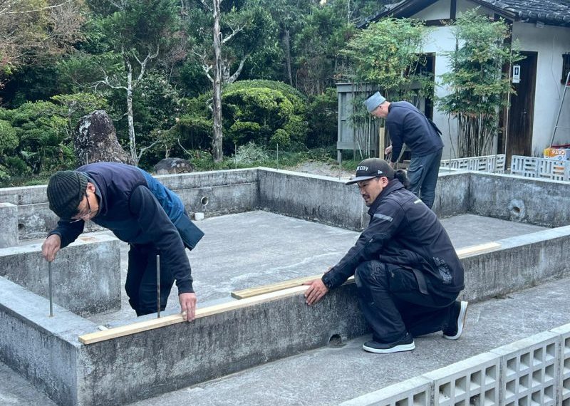 Obras da Casa de Chá do Recanto Japonês iniciam após 6 anos do incêndio criminoso