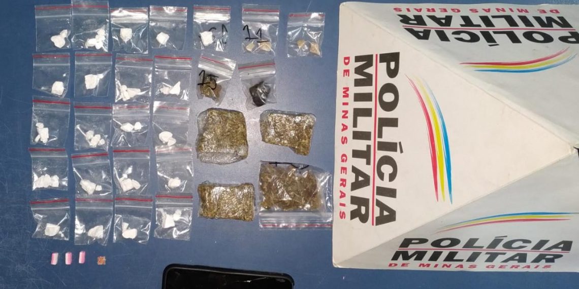 Suspeito de tráfico de drogas é preso em Poços de Caldas