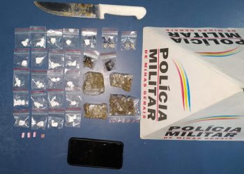 Suspeito de tráfico de drogas é preso em Poços de Caldas