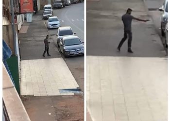 Homem é preso após atirar contra o próprio carro e fugir da PM