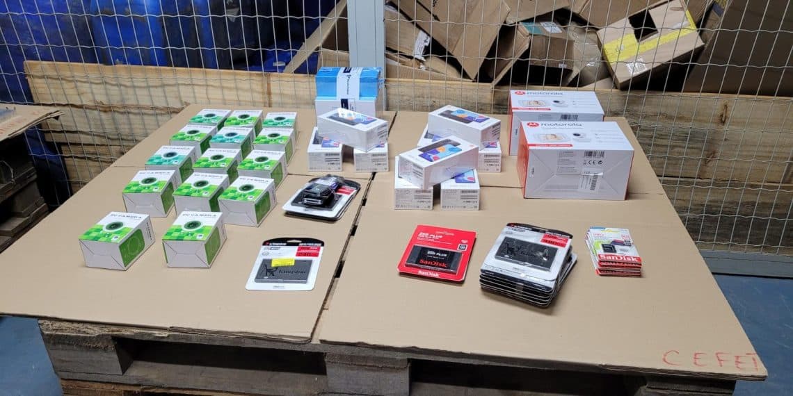 Receita Federal destina quase R$230 mil em mercadorias para órgãos públicos