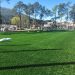 Campo de futebol society do Parque Municipal de Poços recebe novo gramado sintético