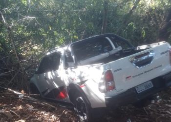 Caminhonete roubada por assaltantes em Poços é encontrada em São João da Boa Vista