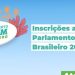 Programa Parlamento Jovem Brasileiro está com inscrições abertas até dia 30