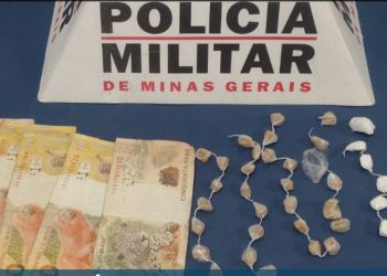 Polícia Militar prende traficante no Bairro Santa Rita em Poços de Caldas
