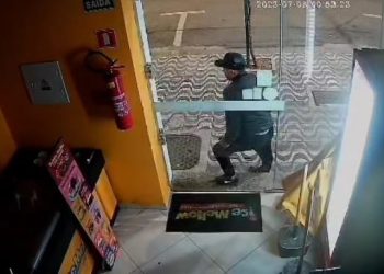 Sorveteria é arrombada no centro de Poços de Caldas