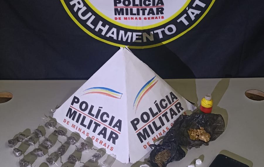 Suspeito de tráfico de drogas é preso na zona sul de Poços