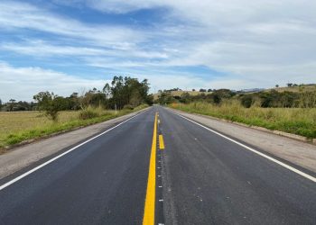 Contorno de Santa Rita de Caldas recebe manutenção no pavimento