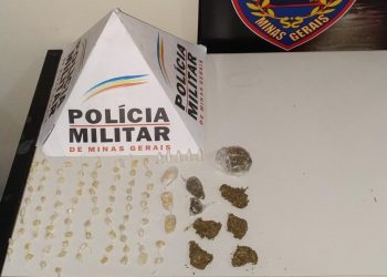 PM apreende adolescente, drogas e dinheiro em Poços de Caldas